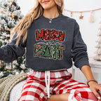 Merry And Bright - Christmas Unisex Crewneck T-Shirt Sweatshirt Hoodie