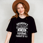 Grandpa's Are Here To Help - Grandpa Unisex Crewneck T-Shirt Sweatshirt Hoodie
