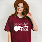 My Grandpa Rocks - Grandpa Unisex Crewneck T-Shirt Sweatshirt Hoodie