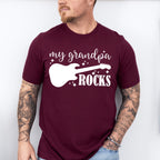 My Grandpa Rocks - Grandpa Unisex Crewneck T-Shirt Sweatshirt Hoodie