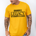 Grandpa's Legacy - Grandpa Unisex Crewneck T-Shirt Sweatshirt Hoodie