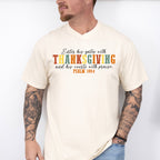 Thanksgiving Psalm 100:4 - Thanksgiving Theme Unisex Crewneck T-Shirt Sweatshirt Hoodie