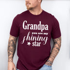 Grandpa My Shining Star - Grandpa Unisex Crewneck T-Shirt Sweatshirt Hoodie