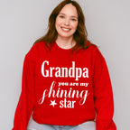 Grandpa My Shining Star - Grandpa Unisex Crewneck T-Shirt Sweatshirt Hoodie