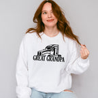 Great Grandpa Semi - Grandpa Unisex Crewneck T-Shirt Sweatshirt Hoodie