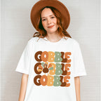 Gobble Gobble Gobble - Thanksgiving Theme Unisex Crewneck T-Shirt Sweatshirt Hoodie