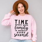 Time Spent With Family - Family Reunion Unisex Crewneck T-Shirt Sweatshirt Hoodie