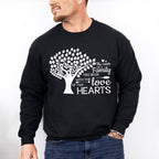 With The Love Of Two Hearts - Family Reunion Unisex Crewneck T-Shirt Sweatshirt Hoodie