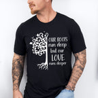 Our Love Runs Deeper - Family Reunion Unisex Crewneck T-Shirt Sweatshirt Hoodie
