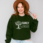 Family Tree Quote - Family Reunion Unisex Crewneck T-Shirt Sweatshirt Hoodie