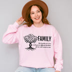 Family Tree Quote - Family Reunion Unisex Crewneck T-Shirt Sweatshirt Hoodie
