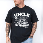Uncle Not A Magician - Uncle Unisex Crewneck T-Shirt Sweatshirt Hoodie