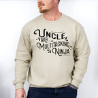 AKA Multitasking Ninja - Uncle Unisex Crewneck T-Shirt Sweatshirt Hoodie