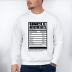 Uncle Nutrition Facts - Uncle Unisex Crewneck T-Shirt Sweatshirt Hoodie