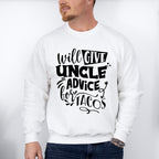 Uncle Advice For Tacos - Uncle Unisex Crewneck T-Shirt Sweatshirt Hoodie