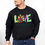 Love Thanksgiving Design - Thanksgiving Theme Unisex Crewneck T-Shirt Sweatshirt Hoodie