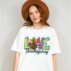 Love Thanksgiving Design - Thanksgiving Theme Unisex Crewneck T-Shirt Sweatshirt Hoodie
