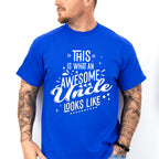 Awesome Uncle Looks Like Design - Uncle Unisex Crewneck T-Shirt Sweatshirt Hoodie