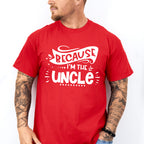 Because I'm The Uncle - Uncle Unisex Crewneck T-Shirt Sweatshirt Hoodie