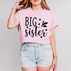 Big Sister Heart Design - Sister Unisex Crewneck T-Shirt Sweatshirt Hoodie