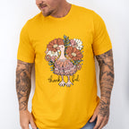 Thankful Gobble Thanksgiving Design - Thanksgiving Theme Unisex Crewneck T-Shirt Sweatshirt Hoodie
