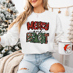 Merry And Bright - Christmas Unisex Crewneck T-Shirt Sweatshirt Hoodie