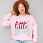 Little Sister Colorful Design - Sister Unisex Crewneck T-Shirt Sweatshirt Hoodie