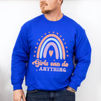 Girls Can Do Anything - Kids Unisex Crewneck T-Shirt Sweatshirt Hoodie