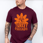 Turkey Squad Design - Thanksgiving Theme Unisex Crewneck T-Shirt Sweatshirt Hoodie