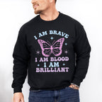 I Am Brave - Kids Unisex Crewneck T-Shirt Sweatshirt Hoodie