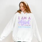 Girls Can Do Anything - Kids Unisex Crewneck T-Shirt Sweatshirt Hoodie