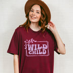 Wild Child - Kids Unisex Crewneck T-Shirt Sweatshirt Hoodie