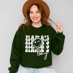 Mama's Boy Smiley - Kids Unisex Crewneck T-Shirt Sweatshirt Hoodie