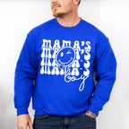 Mama's Boy Smiley - Kids Unisex Crewneck T-Shirt Sweatshirt Hoodie