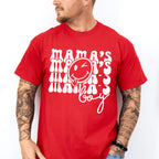 Mama's Boy Smiley - Kids Unisex Crewneck T-Shirt Sweatshirt Hoodie