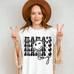 Mama's Boy Smiley - Kids Unisex Crewneck T-Shirt Sweatshirt Hoodie