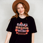 Mama's Dramatic Little Bestie - Kids Unisex Crewneck T-Shirt Sweatshirt Hoodie
