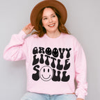 Groovy Little Soul - Kids Unisex Crewneck T-Shirt Sweatshirt Hoodie