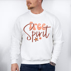 Free Spirit - Kids Unisex Crewneck T-Shirt Sweatshirt Hoodie