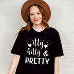 Itty Bitty And Pretty - Kids Unisex Crewneck T-Shirt Sweatshirt Hoodie