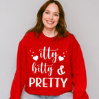 Itty Bitty And Pretty - Kids Unisex Crewneck T-Shirt Sweatshirt Hoodie