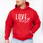 Love More - Valentines Theme Unisex Crewneck T-Shirt Sweatshirt Hoodie