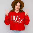 Love More - Valentines Theme Unisex Crewneck T-Shirt Sweatshirt Hoodie