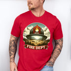 Fire Dept Design - Firefighter Unisex Crewneck T-Shirt Sweatshirt Hoodie