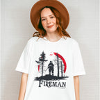Dibs On The Fireman - Firefighter Unisex Crewneck T-Shirt Sweatshirt Hoodie