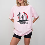 Dibs On The Fireman - Firefighter Unisex Crewneck T-Shirt Sweatshirt Hoodie
