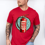 Back The Red - Firefighter Unisex Crewneck T-Shirt Sweatshirt Hoodie