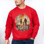 Fighter Life - Firefighter Unisex Crewneck T-Shirt Sweatshirt Hoodie