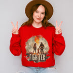 Fighter Life - Firefighter Unisex Crewneck T-Shirt Sweatshirt Hoodie