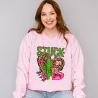 Stuck On You - Valentines Theme Unisex Crewneck T-Shirt Sweatshirt Hoodie